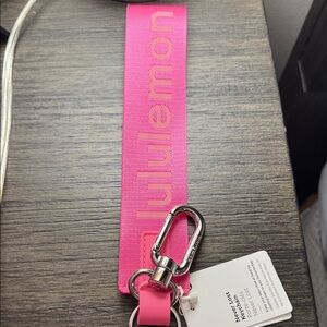 Lululemon Athletica Vibrant Pink Key Holder